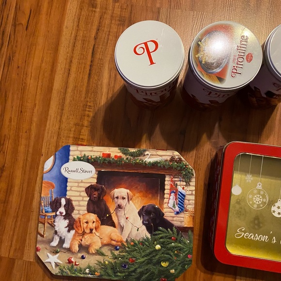 Storage and gift tins♻️ (6 total) Assorted Size, Brands, and Shapes - Picture 8 of 11